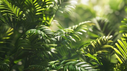 Naklejka premium Fuzzy foliage