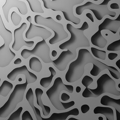 black and white shadows with layers, Future graphic geometric design. Geometry texture futuristic decoration