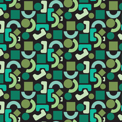 Seamless pattern design. Textile pattern