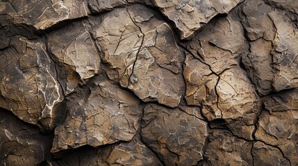 Stone background in a dark beige shade