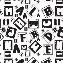 Seamless pattern design. Textile pattern