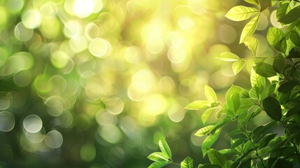 Obraz premium Nature themed blurry background image