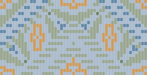 Ukraine Filipino Traditional Patternfolk Embroidery, Aztec Geometric Ornament Print. Design for Carpet, Wallpaper, Clothing, Wrapping, Fabric