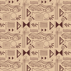 Seamless pattern design. Textile pattern
