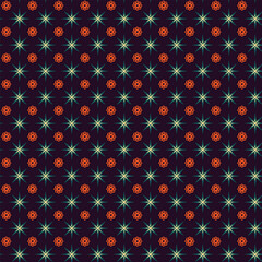 Seamless pattern design. Textile pattern