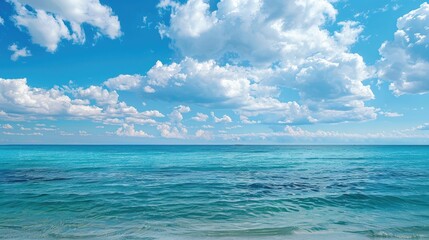 Fototapeta premium Ocean and azure sky