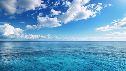 Obraz premium Ocean and azure sky