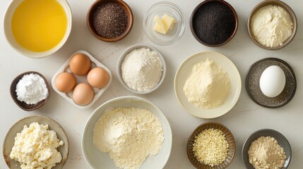 Ingredients for baking