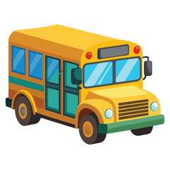 School bus vector illustration