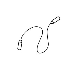 hand drawn jump rope