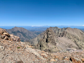 Sommet du Monte Cinto en Corse