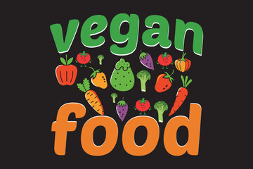vegan t-shirt design vectors