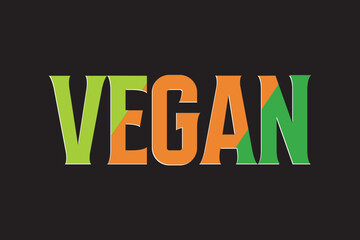 vegan t-shirt design vectors