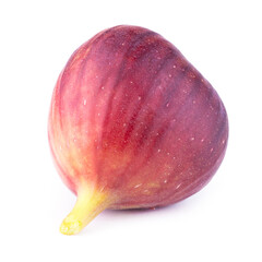 Fresh figs isolated on a white background