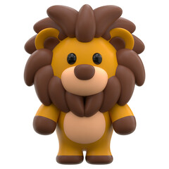 Lion 3D Cute Animal