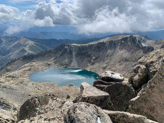 Lac de Bettaniella près du Monte Rotondo en Corse