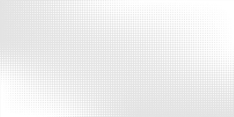 Dot white gray wave light technology texture background. Abstract big data digital concept.