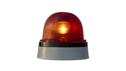 red fire alarm, emergency siren light 