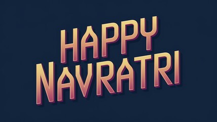  Navratri, Happy Navratri, Poster, Banner, Illustration Art.
