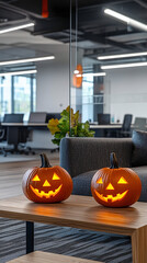 Halloween at a Tech Startup: Futuristic Costumes and LED Pumpkins  