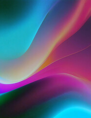 Abstract Colorful Swirls Background