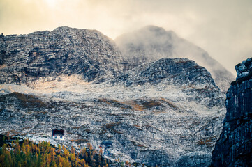 Autumn in Val Raccolana. Between peaks, lakes and streams. Julian Alps