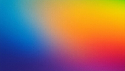 Obraz premium Colorful background with gradient and grain, noise effect
