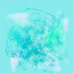 Scribble fashion trend Modern abstract blur hand drawn background in blue shades