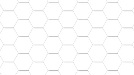 seamless pattern with hexagon background.