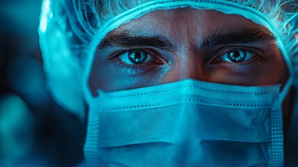 A Focused Surgeon in the Operating Room