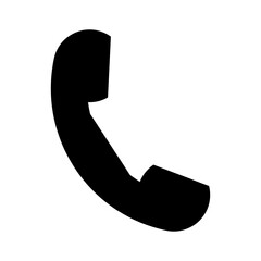Phone line icon. Telephone outline sign. Editable stroke. Vector graphics