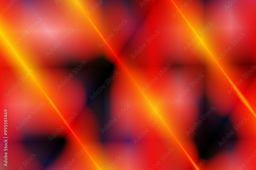 Poster modern abstract high speed movement. dynamic motion light trails on dark background. futuristic digi