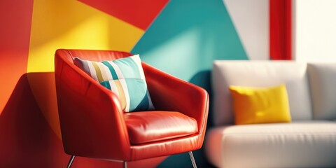 Vibrant Living Room Color Scheme
