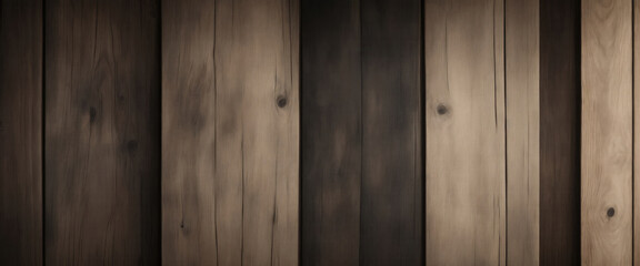 Fototapeta premium Old Grungy Gray and Dark Brown Rustic Wood Texture Background