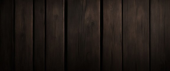 Obraz premium Old grungy Black and dark brown wood background