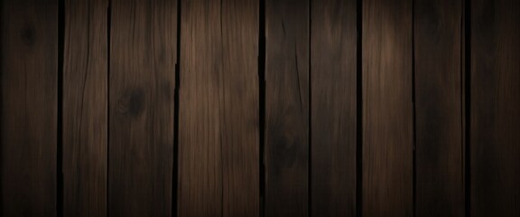 Fototapeta premium Old grungy Black and dark brown wood background