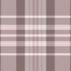 Summer plaid seamless fabric, weave texture check textile. Customizable vector background pattern tartan in pastel and light colors.