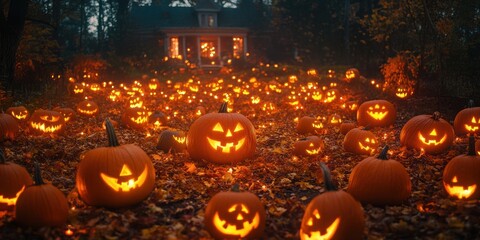 Fototapeta premium The scent of sage and rosemary drifts from the witch’s cottage