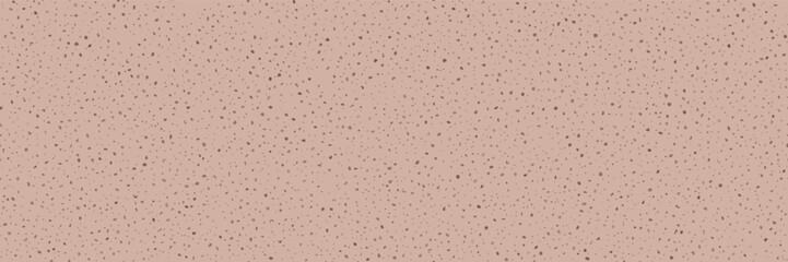 Fototapeta premium Dark pink skin with freckles or birthmarks as a seamless pattern with uniform filling. Polka dots bg of old human hand or young skin with melanin dots. Eggshell spots