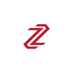 Logo ZZ Simple Minimalist Modern