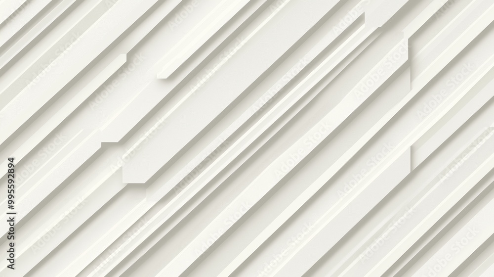 Poster layered geometric design with subtle textures in neutral tones, showcasing depth and dimension