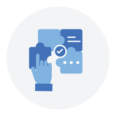 Problem-Solving Prompts Icon. Representing AI Problem Solving. System Troubleshooting. Input Solutions. Prompt-Based Solutions. Vector Editable icon.