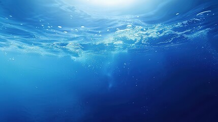 Simple yet Stunning Deep Blue Background Design: A Minimalist Visual Splendor. Discover the Serenity and Elegance.