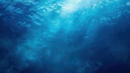 Fototapeta premium Simple yet Stunning Deep Blue Background Design: A Minimalist Visual Splendor. Discover the Serenity and Elegance.