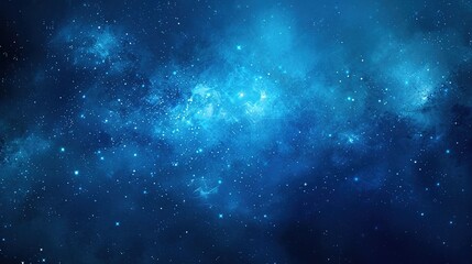 Naklejka premium Simple yet Stunning Deep Blue Background Design: A Minimalist Visual Splendor. Discover the Serenity and Elegance.