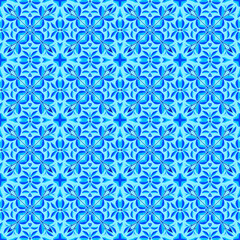 Azure Infinity seamless pattern