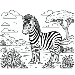 Serengeti Sentinel: A African animal Vista