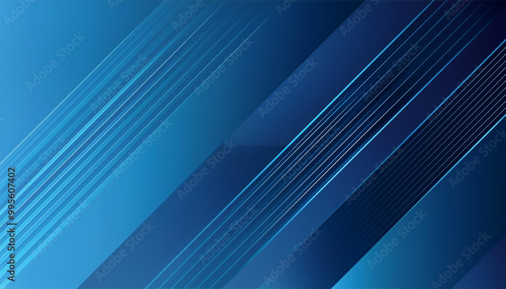 Poster abstract minimal 3d dark blue abstract business presentation background. abstract geometric pattern 