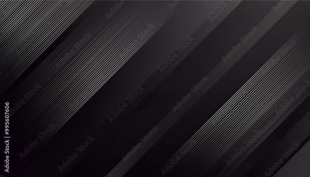 Poster abstract minimal 3d dark black abstract business presentation background. abstract geometric pattern