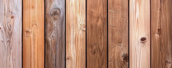 Fototapeta premium Subtle wood grain in soft, washed-out colors, calming and neutral, ideal for Scandinavian-style food photography